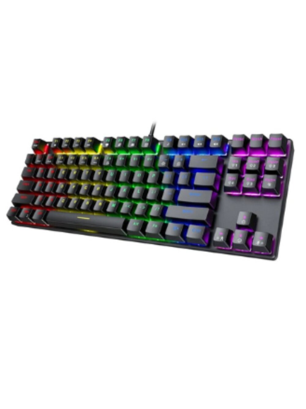 PICTEK PC244A Mechanical Gaming Keyboard Blue Switch RGB Backlit